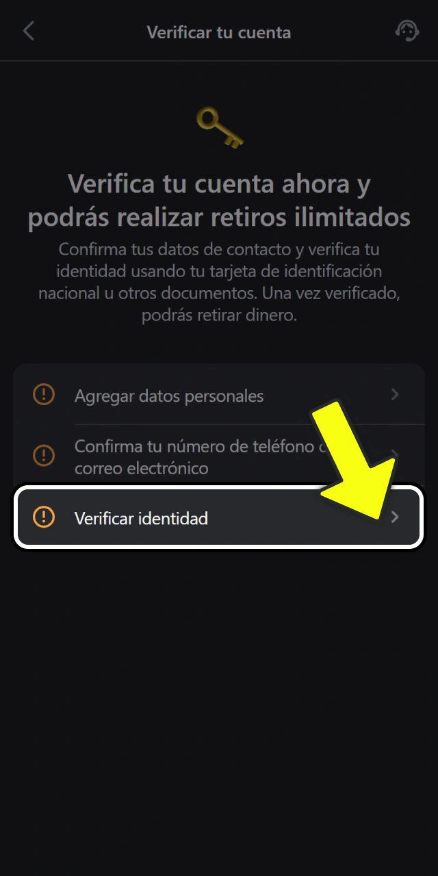 Verificá tus documentos personales para activar bonos en Fortunazo oficial.