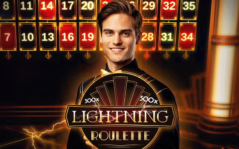 Jugá a la ruleta en vivo Lightning Roulette en Fortunazo.